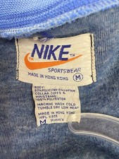 Vtg 80  s Nike Track Jacket Woman  s Medium Color Block Full Zip