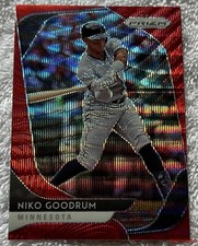 2020 Panini Prizm NIKO GOODRUM #22 Base Red Wave #55/99 Minnesota Twins