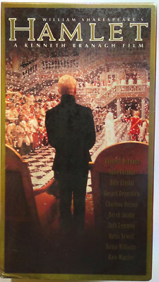 Hamlet ~ William Shakespeare's (Billy Crystal, Charlton Heston) (VHS) NEW 