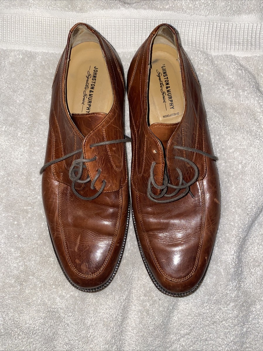 Johnston & Murphy  True Foam Brown Leather Men\'s Shoes Men main image 4