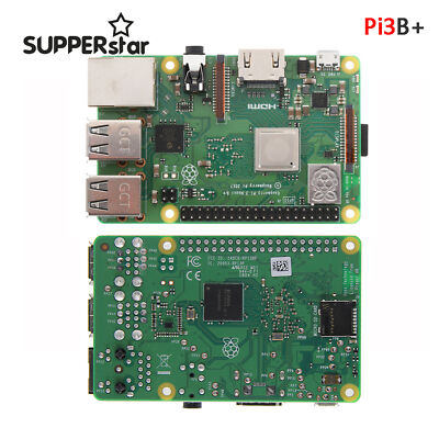 2018 Raspberry Pi 3 Model B+ Plus 1.4 GHz 64Bit Quad Core WLAN 5GHz new ASS