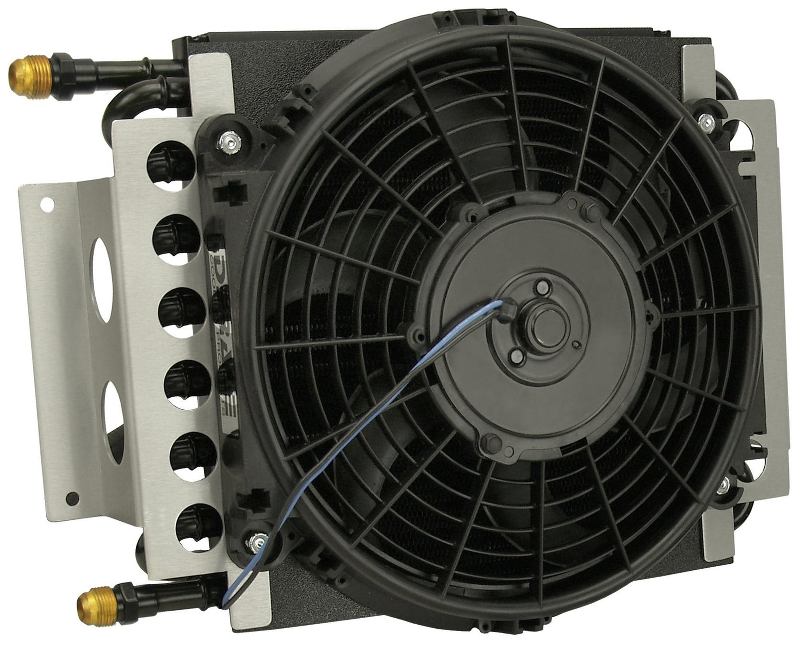 Derale 15900 Electra-Cool Remote Cooler,Black