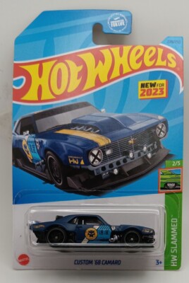 NEW 2023 Hot Wheels Custom 68 Camaro #228/250 HW Slammed #2/5