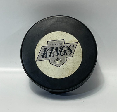 Los Angeles Kings NHL Trench Mfg Official Game Puck General Tire Ziegler