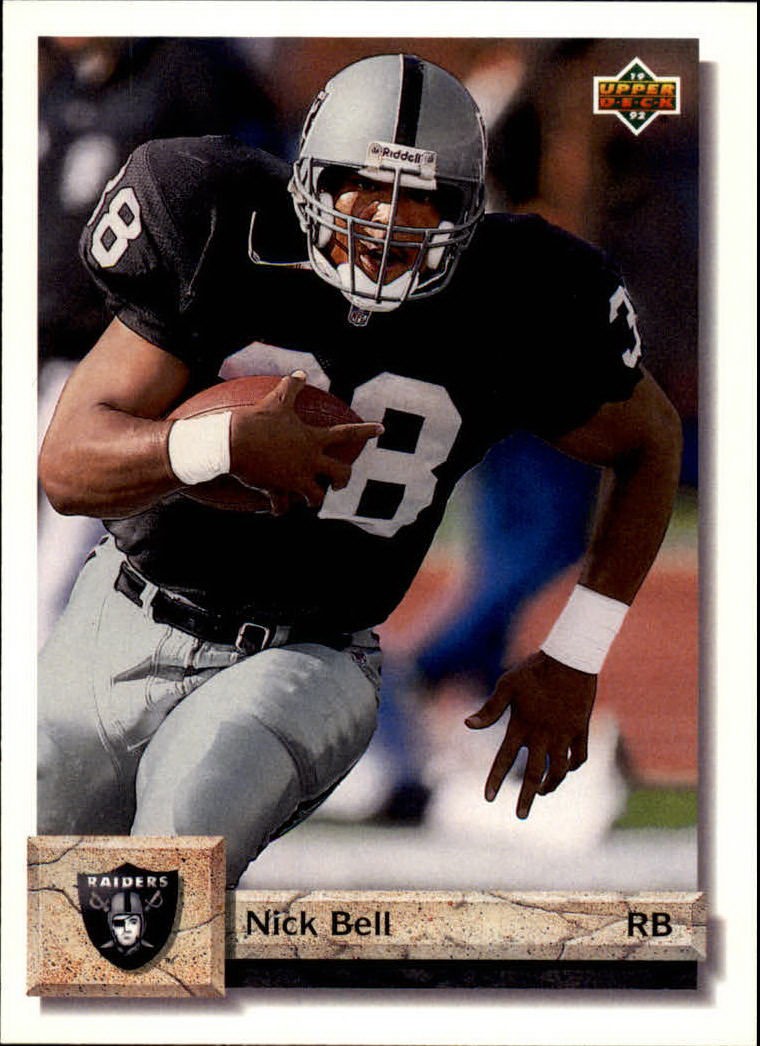1992 Upper Deck Football Card #173 Nick Bell