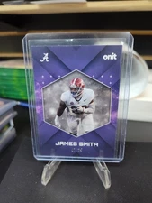 2025 Alabama Crimson Tide James Smith Onit Gravity Purple Parallel #d /25