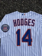 Nike Mens White New York Mets Gil Hodges #14 Baseball-MLB HOF Jersey Size Large