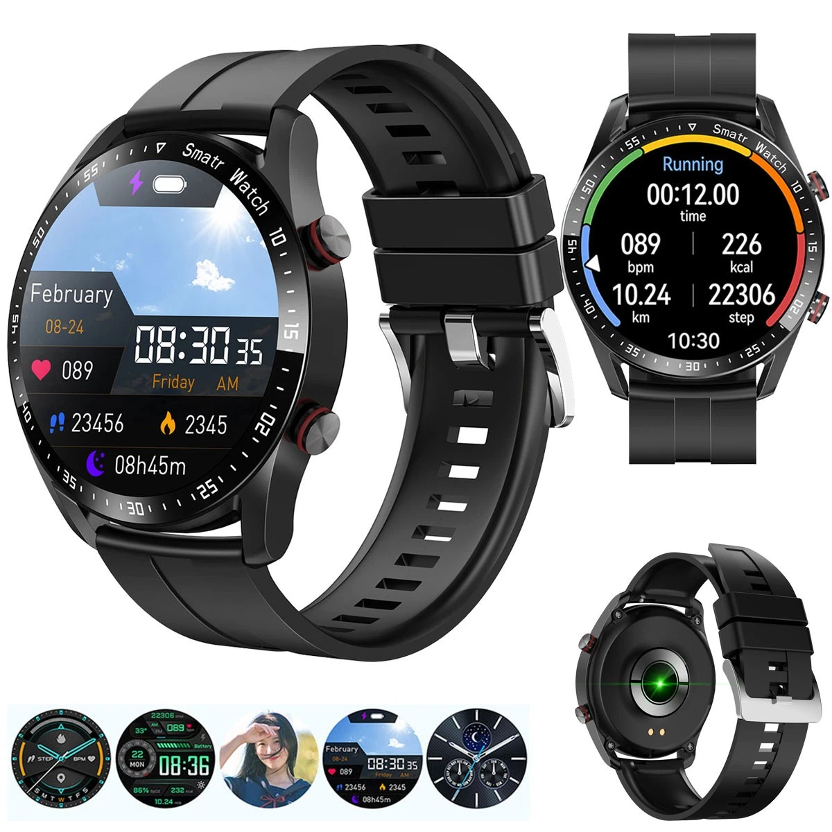 Smart Watch for Men Women Waterproof Smartwatch Bluetooth For Samsung iPhone
Opens in a new window o