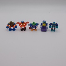 Galoob Micro Machines Zbots Lot Of 5 Mini Figures 1993 Vintage Z-Bots