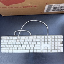 Apple Wired Keyboard Model: A1048 Dual USB Port Tested/Works