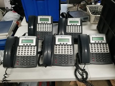 COMDIAL Edge 120 7261-00 Digital Executive 6-Line  Desktop Phone with Base- EACH