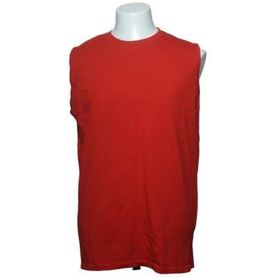 One Way, Tank­top, Größe: L, Rot, Einfarbig, Herren #Crg