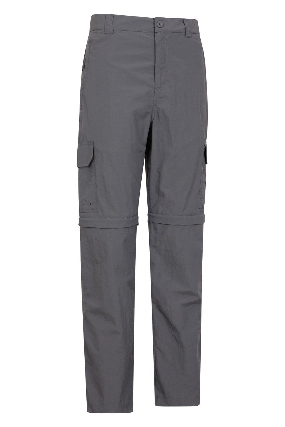 Mountain Warehouse Mens Explore Zip Off Trouser Convertible Trekking Bottoms image 7