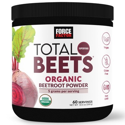 Total Beets Organic Beet Root Powder, Beetroot Supplement for Circulation & Bloo