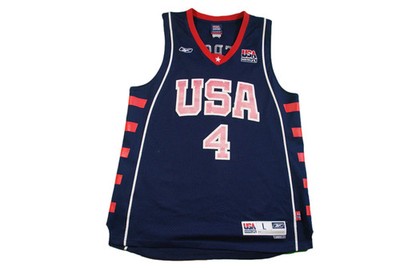 USA Retro Basketball Trikot Nr.4 Iverson