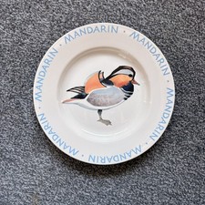 Emma Bridgewater Vintage Mandarin Duck Bird Rare 8.5" Plate
