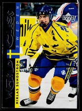 Niklas Sundstrom 1995-96 Upper Deck Be a Player #177 World Class Sweden