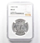 1940-S Walking Liberty Half Dollar MS63 NGC *7778