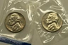 1985 P & D Uncirculated Jefferson Nickels in Mint Cello, Free Shipping