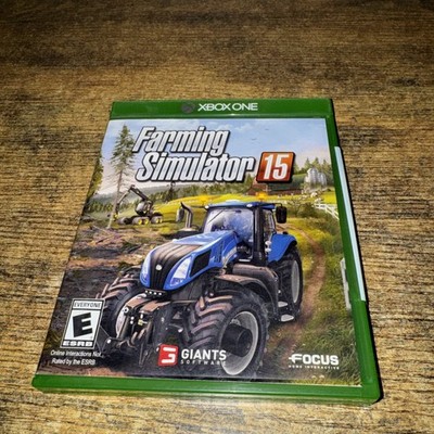 Xbox One Farming Simulator 15 game with the case & disc, tested & works