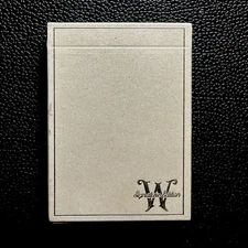 Wondercraft Wonder Signature Silver GILDED Edition Playing Cards 36 of 200