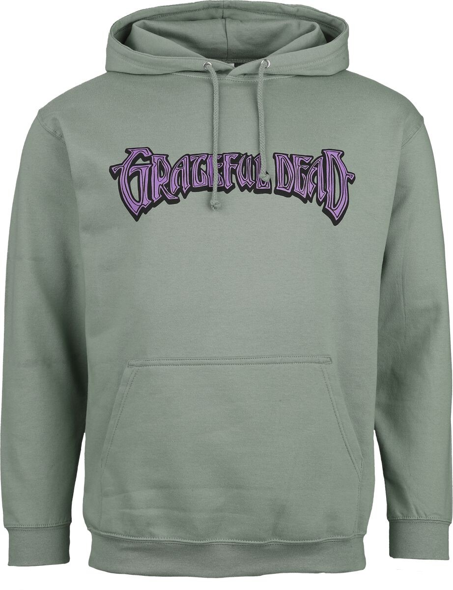 Группа Grateful Dead Kapuzenpullover Herren Skull - Rose 60th grün-Товар, Группы