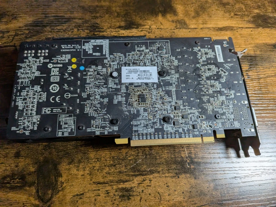 MSI AMD Radeon R9 270X Gaming 2GB Twin Frozr Black and Red Gaming G Series - Image 2 of 2