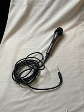 Singing Machine Wired Microphone for Karaoke, Black - Unidirectional Dynami...