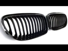 BMW 3 Series LCI Facelift E90 Gloss Shine Black Kidney Euro Sport Grill M 09-11