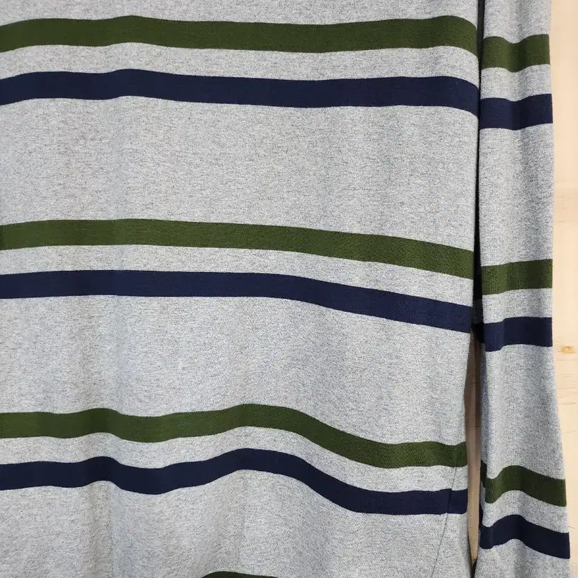 Tommy Hilfiger Gray Long Sleeve Stripe T-Shirt XL thumbnail 4