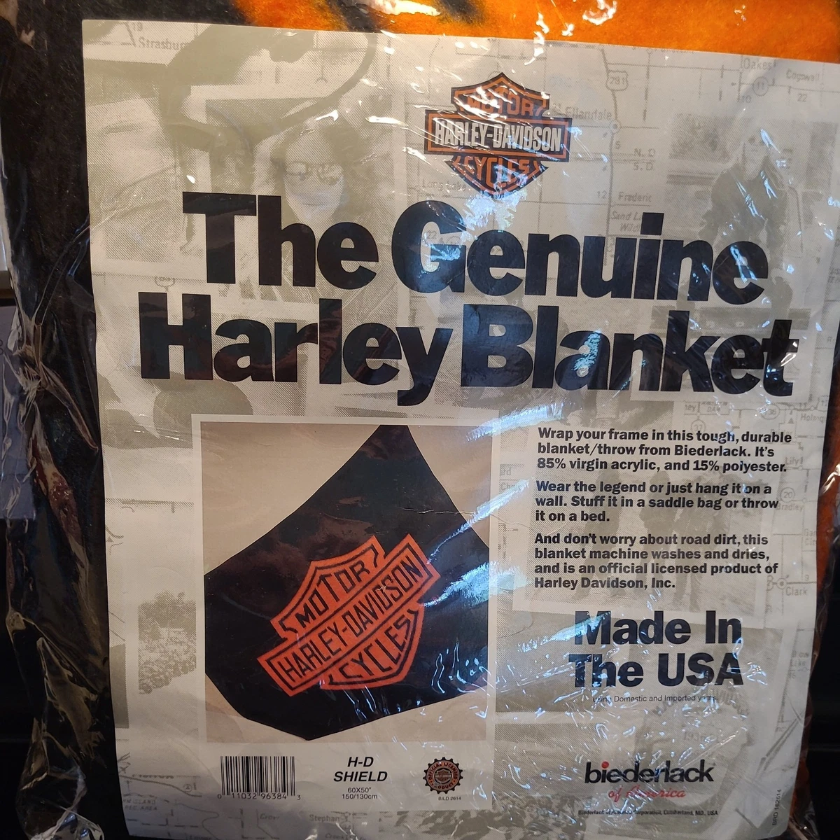 Harley Davidson Blanket In other Harley-Davidson Collectibles for