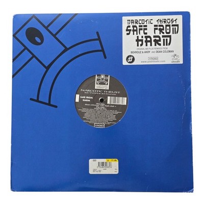 NARCOTIC THRUST   Safe From Harm (2002) 12'' Double Vinyl (Orig/Remix) NM VINYLS