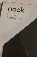 Nook Color Barnes Noble Protective Cover Flat Or Stand-Up Black 7 Inch Screen