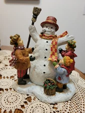 Susan Winget Sam's Snowman Figurine #6 1997