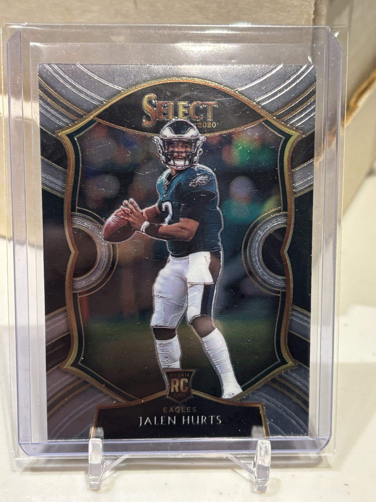 2020 Panini Select #50 Jalen Hurts Rookie Concourse Level Base