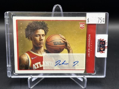 2021-22 Panini Photogenic - Rookie Signatures Jalen Johnson #RS 