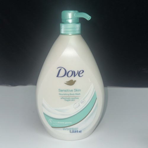 2 PACK- Dove SENSITIVE SKIN Nourishing Body Wash, EACH 33.8oz