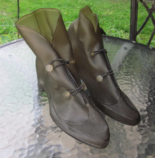 Women's Vintage Rainboots Rain Shoe Covers Galoshes Size 7 Reziltuf