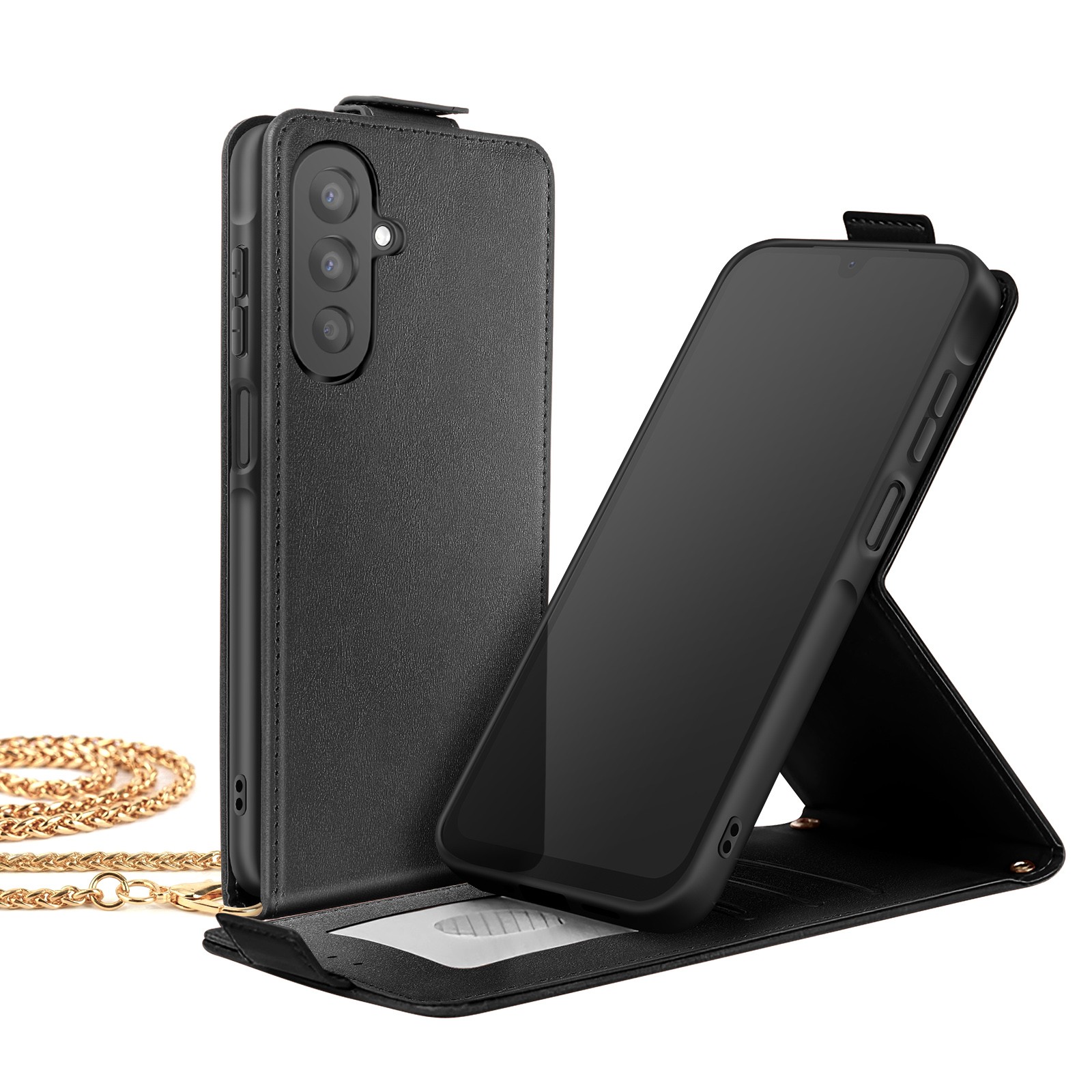 Étui clapet vertical Galaxy A17 protection intégrale antichoc