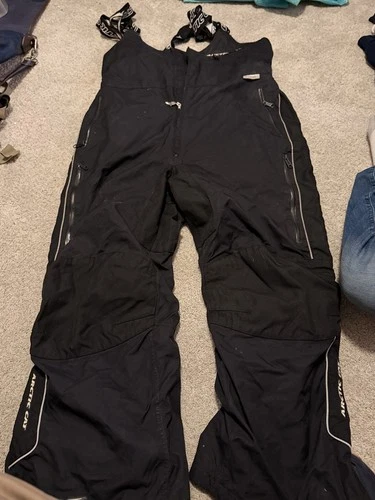 Arctic Cat Boondocker A-Tex Snowmobile Bibs Men's 2XL Black 4250-328 video thumbnail