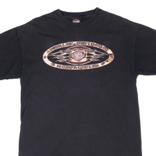 VINTAGE HARLEY DAVIDSON KANSAS TEE SHIRT 2009 LARGE MADE IN USA