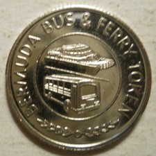 Bermuda Bus & Ferry transit token - 360FI