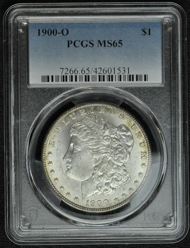 1900 O - Morgan Silver Dollar - PCGS MS65