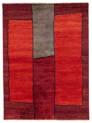 Hand Knotted Area Rug 5'1'' x 6'10'' Traditional Oriental Wool Carpet