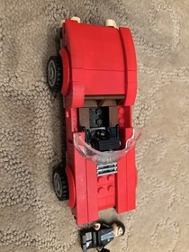 Lego Marvel Iron Man 76077 - Agent Coulson Minifigure w LOLA