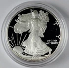 2003 W American Silver Eagle Proof 1 Troy oz US .999 Fine Silver Coin