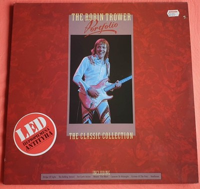 The Robin Trower Portfolio 2xLP 1987 Greece Gary Moore,Bad Company,ZZ Top MINT