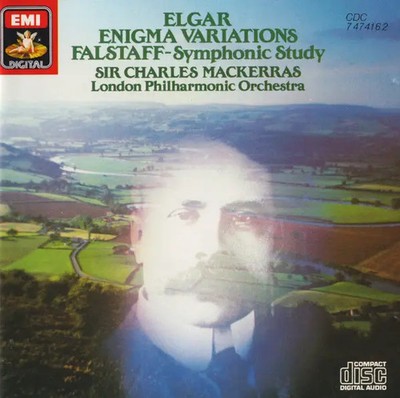 CD Elgar Falstaff - Symphonic Study, Op. 68 / Variations On An Original Theme -