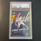 Patrick Mahomes 2019 Luminance Flash Orange SP #10/100 PSA 8 Chiefs 🔥 MVP Rare!