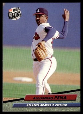 1992 Ultra Alejandro Pena Atlanta Braves #462